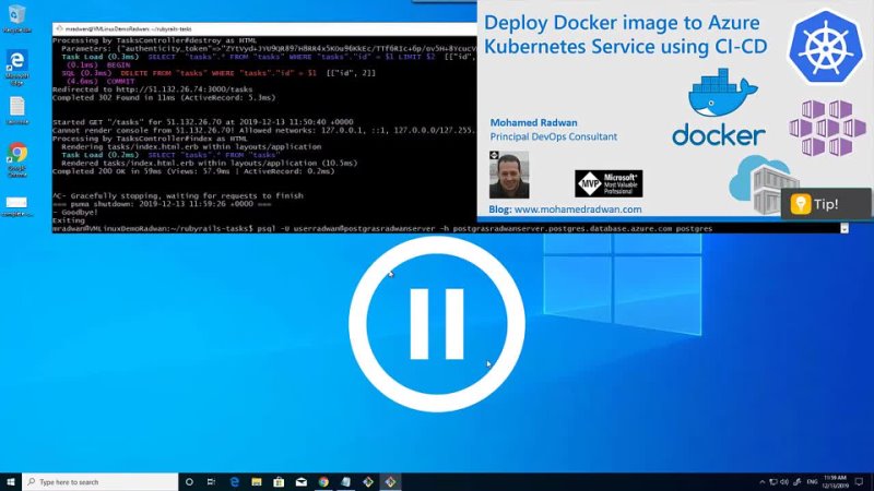 free install and connect to postgres db on the cloud hd