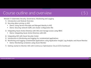 free azure kubernetes service deep dive introduction and course overview aksdd lesson 1 module 1 hd