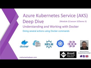 free doing several actions using docker commands aksdd demo 3 lesson 3 module 2 hd
