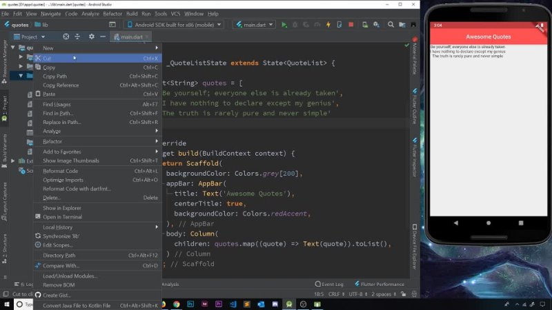 free flutter tutorial for beginners 18 custom classes hd