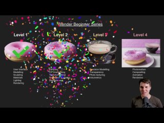 free part 5 level 2 final donut blender beginner tutorial hd