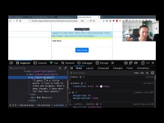 free live coding project create a random quote machine using vue js with gwen faraday hd