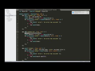 free build a node js api tutorial hd
