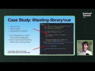 free 20201108 testing vue 3 apps whats new in vue test utils for vue 3 lachlan miller hd