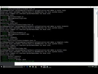 free create an application using ember js with authentication hd