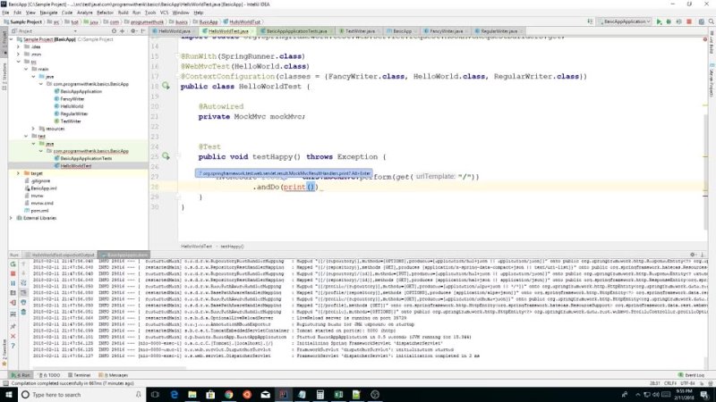 free pzfispring boot basic testing back end development tutorial hd