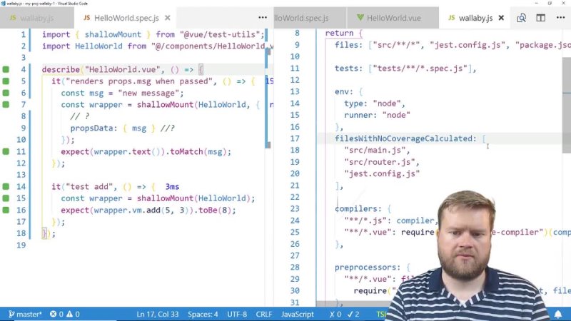 free checking out wallaby js with vue part 2 vue cli 3 hd