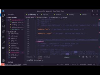 free quasar vue js tutorial getting started hd