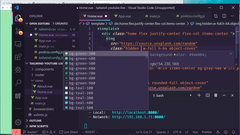 free tailwind css with vue hd