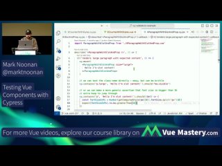 free testing vue components with cypress vueconf us 2023 дата оригинальной публикации 07 11 2023 hd
