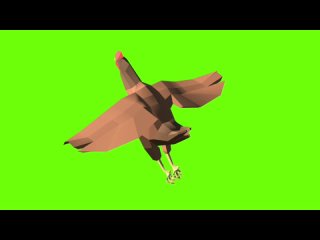 free мультяшная летающая курица видео green screen футаж хромакей анимация на зелёном фоне hd
