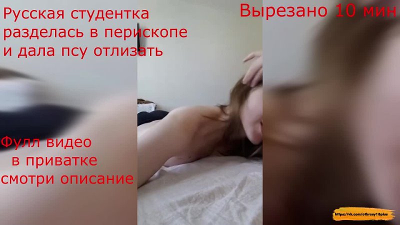 free русская студентка без комплексов запустила эфир в перископе и дала молодые полизать periscope часть 6 hd