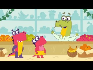 free учи ру заврики учатся математике серия 10 бабушкино варенье hd