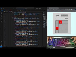 free how to make a game 2048 using html css javascript part 2 mp4 hd