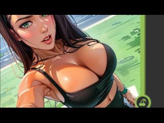 free ai girs cards сочные формы милфа декольте аниме большая грудь упругие сиськи белье топик силикон hd