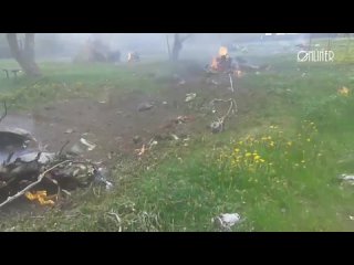 free в сети появились первые кадры с места падения самолета в барановичах hd