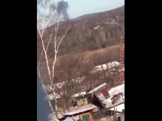 free крушение московитского миг 31 появилось видео первых секунд после падения истребителя hd