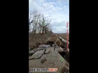 free танк оккупантов подорвался на мине во время боя hd