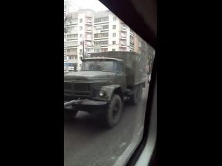 free большая колонна военной техники прошла по улицам витебска что происходит hd
