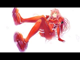 free zero two из аниме darling in the franx с рожками живые обои для wallpaper engine hd