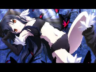 free аниме девушка kuroyukihime в черном белье из аниме accel world живые обои для wallpaper engine hd
