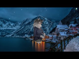 free аниме девушка волчица в зимнем городке живые обои для wallpaper engine hd