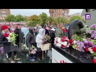 free ночные волки привезли вечный огонь с мамаева кургана в мариуполь hd