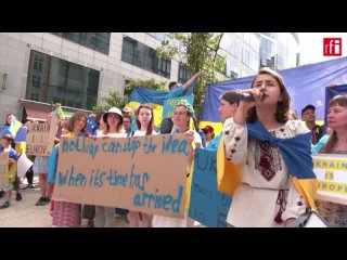free в брюсселе прошла акция в поддержку предоставления украине статуса кандидата в ес hd