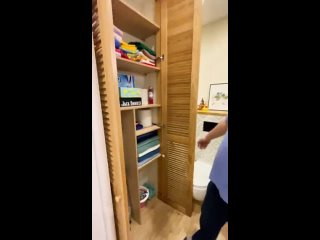 free очень простое и красивое хранение в ванной комнате а как вам дверки душевой оцените лайком hd