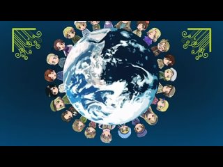 free хеталия и страны оси тв 1 hetalia tv 1 axis powers 17 серия из 52 русская озвучка 480p hd
