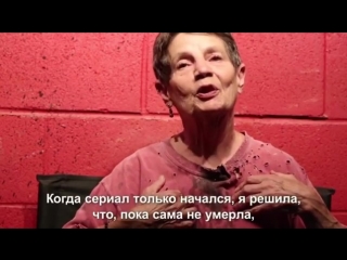 free 68 летняя женщина получила роль мечты в своём любимом сериале ходячие мертвецы hd