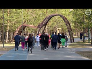 free по ноябрьск парку пробежался ironman и местные предприниматели hd