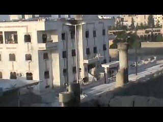 free алеппо волна штурмующих здание разбилась о мешки с песком чётко бьют в проход hd