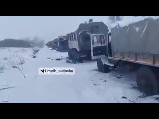 free колонна росгвардии которая ехала разгонять митинги разбита под харьковом hd