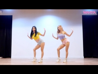 free momoland baam 모모랜드 배앰 안무 waveya 웨이브야 hd