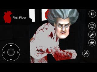 free мисс ти сошла с ума и ее заперли в психушке scary teacher 3d hd
