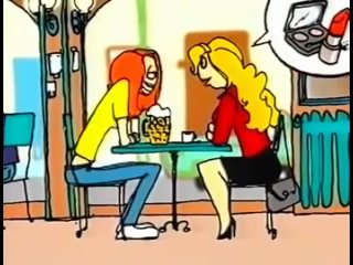 free смешной французский мультфильм про мужчину который внезапно превратился в женщину hd
