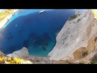 free невероятно красивый прыжок с парашютом в греции hd