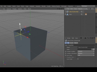 free create cluster this command transforms the current mesh selection points polygonsedges into a cluster hd