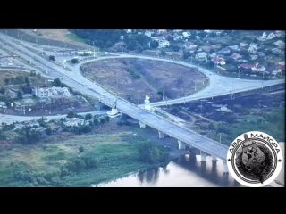 free поражение пункта управления бпла рядом с подорванным антоновским мостом на правом берегу днепра hd