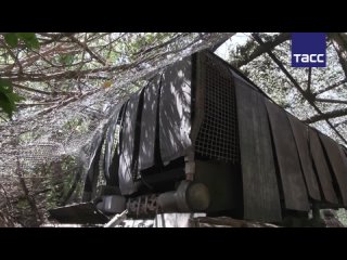 free экипаж тяжёлой огнемётной системы тос 1а солнцепёк бьёт термобарическими ракетами по опорикам врага на передовой hd