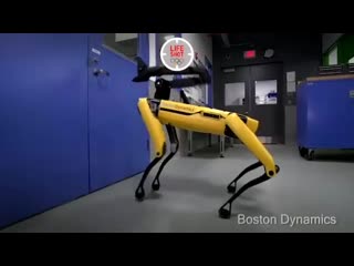 free робопес от boston dynamics на самом деле это корпорация skynet скайнет научился открывать дверь этим он теперь hd