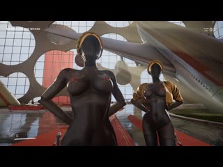 free в atomic heart добавили физику трясущейся груди для близняшек и показали что из этого получилось hd