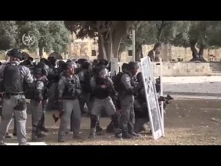 free в иерусалиме ад какой то кадры жёстких столкновений с протестующими на храмовой горе в иерусалиме 10 мая hd