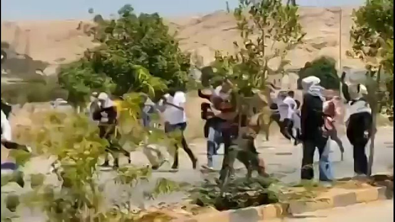 free иорданские протестующие попали на территорию израиля прорвав оцепление в связи с этим цахал направил военное hd