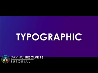free davinci resolve 16 tutorial typographic intro text animation hd