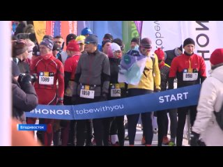 free более тысячи спортсменов приняли участие в ледовом полумарафоне magic vladivostok ice run hd