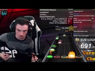 free стример без ошибок прошёл первоапрельский уровень в guitar hero который не предназначался для прохождения hd