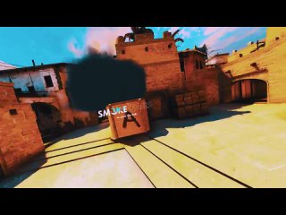 free закидываем смок на лестницу с аппартаментов за t на карте de mirage hd
