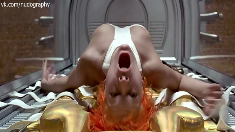 free милла йовович milla jovovich голая в фильме пятый элемент the 5th element 1997 люк бессон слоу моушн hd